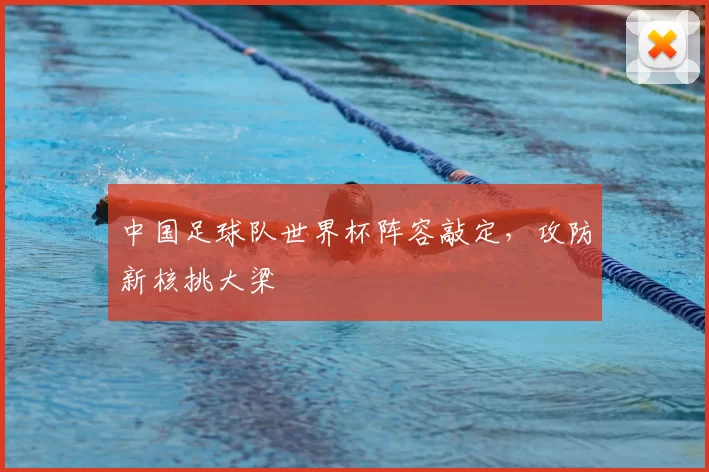中国足球队世界杯阵容敲定,攻防新核挑大梁