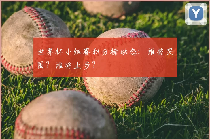 世界杯小组赛积分榜动态:谁将突围?谁将止步?