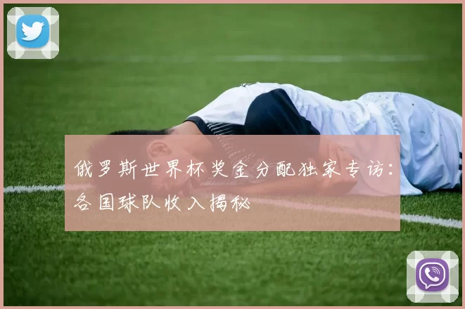 俄罗斯世界杯奖金分配独家专访：各国球队收入揭秘