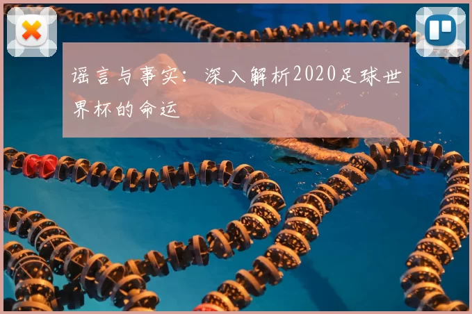 谣言与事实:深入解析2020足球世界杯的命运