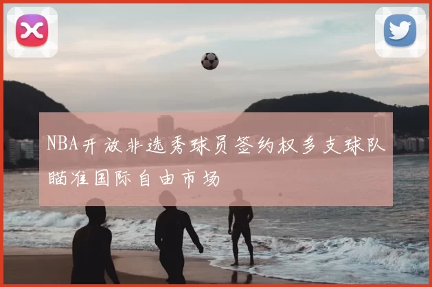 NBA开放非选秀球员签约权多支球队瞄准国际自由市场